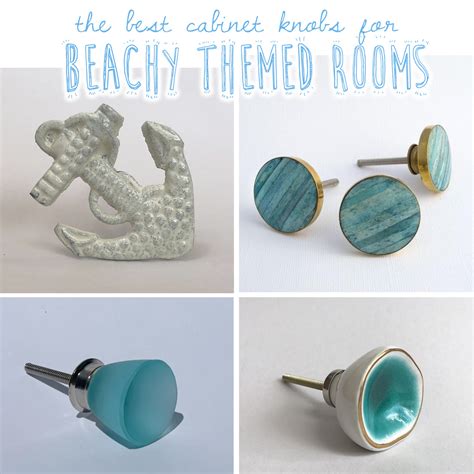 Transform Your Space with Stunning Beach Themed Cabinet Knobs: Shop Now!
